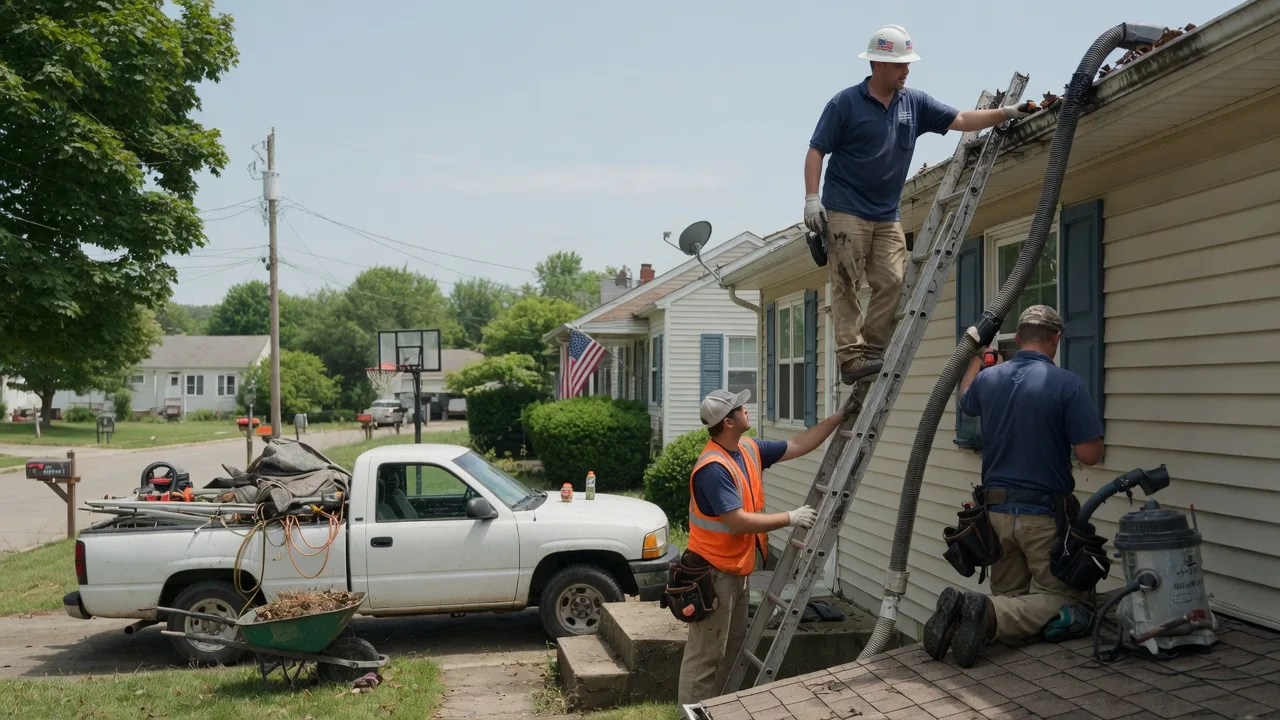 Gutter Installation in West Leisenring, PA near me